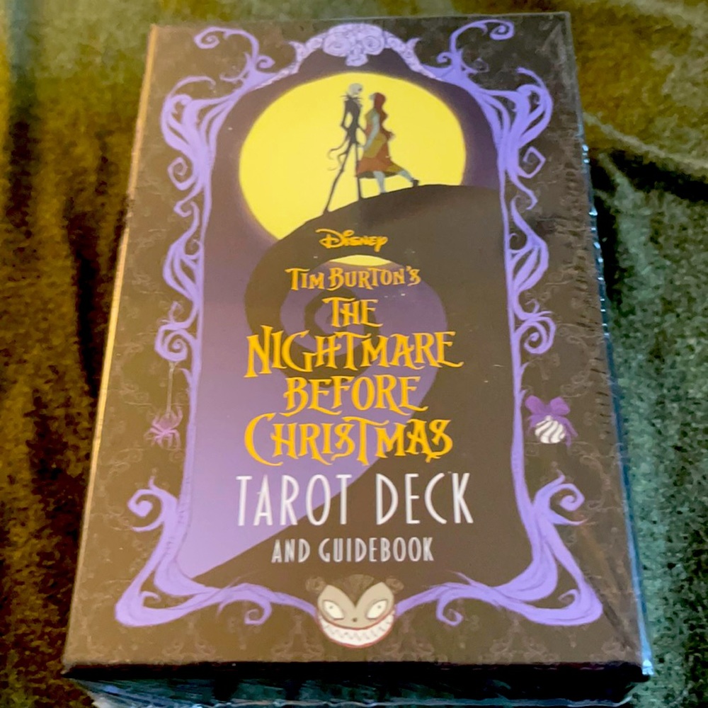 Nightmare Before Christmas Tarot deck and guide